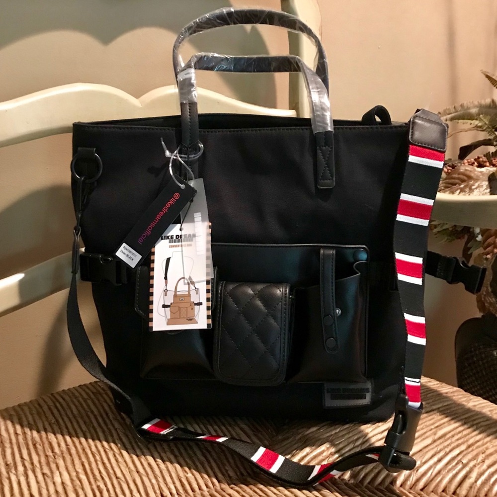 🦋🦋 2/ In One Canvas Tote & Fanny Pack🦋🦋
